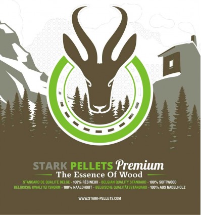 STARK PREMIUM: Achat palette pellets 990 kg (66 sacs)